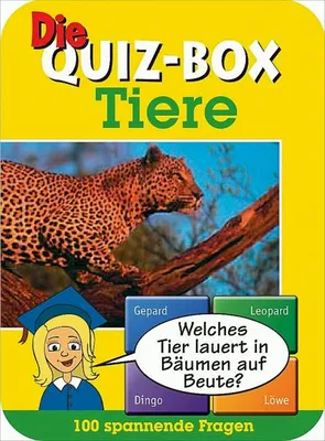 Produktbild von Die Quiz-Box: Tiere