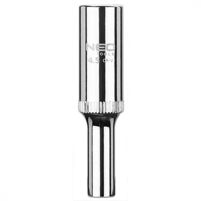 Obrázok produktu pre NEO TOOLS Dlhá šesťhranná objímka 1/4", 4,5 mm, superlock