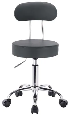 Produktbild von Bürostuhl - Salonstil - Verstellbare Höhe - Ergonomisches Design - Rückenlehne - Kunstleder - 360° Schwenkfunktion