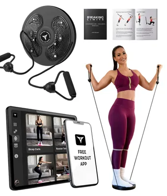 Produktbild von Solidchoice – Balance Board für das Training zu Hause, mit Griffen