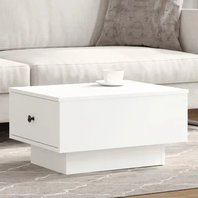 Productafbeelding van Maison Exclusive - Salontafel, wit, 60x45x31 cm, houtvezel