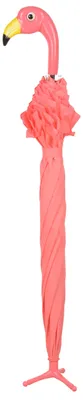 Produktbild von Esschert Design Regenschirm Flamingo mit Rüschen; TP203