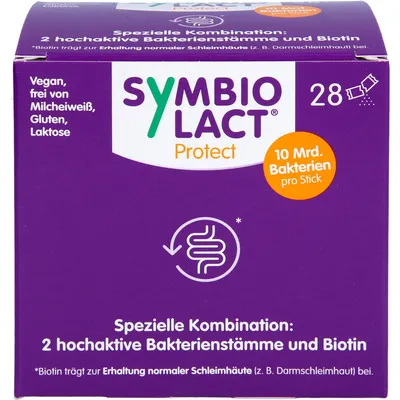 Produktbild von SymbioLact protect zur Erhaltung normaler Schleimhäute, 28 St. Beutel