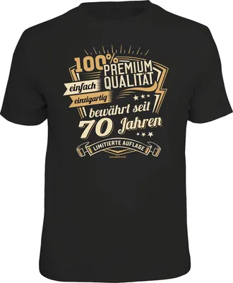 Obrázek produktu pro 70 let - Textil - Premium