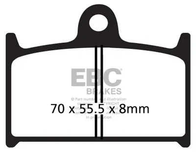 Immagine prodotto di Pastiglie freno EBC Standard FA145