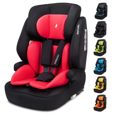 Produktbild von Osann Jazzi Isofix, der sichere Kindersitz ab 1 Jahr 76–150 cm, mitwachsender Kinderautositz (9-36 kg)  - Coral