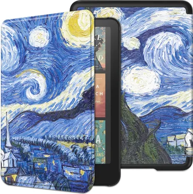 Produktbild von Cover für Kindle Paperwhite 2024 (12.Gen) Colorsoft 2024 (1.Gen) 7 Zoll Tablethülle Schlank mit Standfunktion und Auto Sleep/Wake Funktion