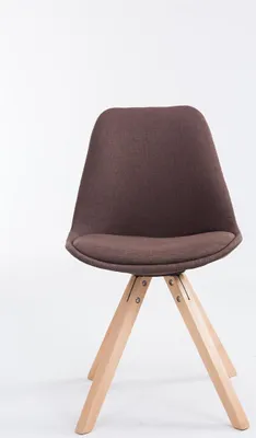 Produktbild von Besucherstuhl Toulouse Stoff Natura Square braun
