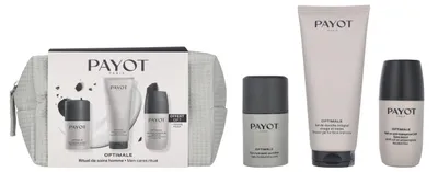 Image de Gel douche 200ml/Soin hydratant quotidien 50ml/Rolleréo 75ml/1x Beuaty Bag Payot Rituel Optimale Set