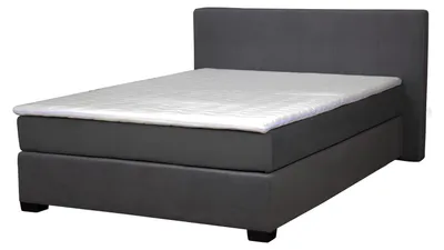 Immagine prodotto di Letto Boxspring Design Letti Hotel Doppio Rivestimento Pelle Tessuto 140/160x200