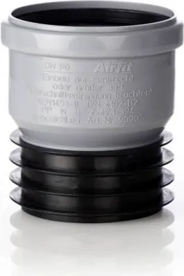 Produktbild von Airfit Steckmuffe exzentrisch Airfit-Plus DN 90 x 90