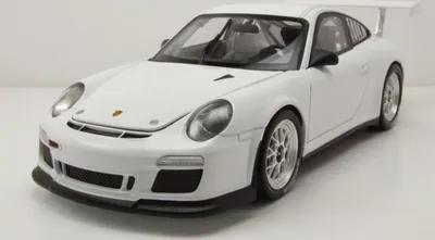 Produktbild von Welly 18033W Porsche 911 (997.2) GT3 Cup Street Version 2012 weiß 1:18