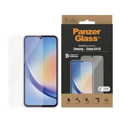 Produktbild von PanzerGlass™ Ultra Wide Fit Display-Schutzglas für Samsung Galaxy A34 5G