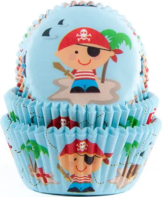 Produktbild von 50 Muffinförmchen, Piraten