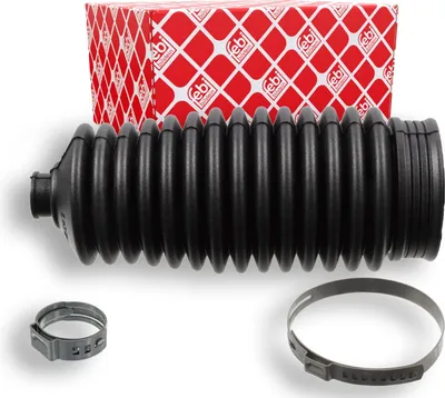Produktbild von FEBI BILSTEIN 102117 Faltenbalgsatz Lenkung Vorderachse links, Vorderachse