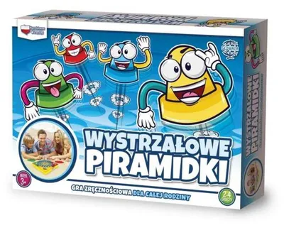 Produktbild von Geschicklichkeitsspiel „Explosive Pyramiden“ von Zachem für 2–4 Spieler