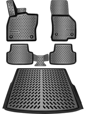 Produktbild von Gummimatten & Kofferraumwanne Set für VW PASSAT B8 Variant 2014-2024