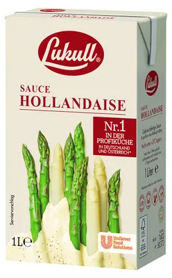 Image de Lukull Sauce hollandaise à la consistance délicatement crémeuse 1000ml
