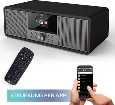 Produktbild von XORO HMT 600 All-in-One Stereo-Internetradio, CD Player, Spotify Connect, DAB,DAB+,FM, 20 W, FLAC,MP3,WAV,WMA, TFT-LCD