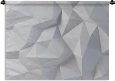 Produktbild von MuchoWow® Wandteppich Wandbehang Hintergrund - Abstrakt - Weiß 150x112 cm Tapisserie Dekoration Wandtuch - Wanddecke - Wandteppiche