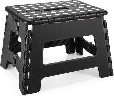 Image de Chaise pliante Klapkruk 27 cm, anti-glisse, stable, pour la cuisine, la salle de bain et les enfants.