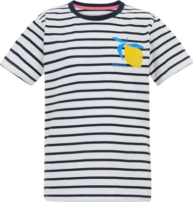 Produktbild von Regatta - "Bosley" T-Shirt für Kinder RG12573 (104) (Weiß/Marine)