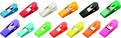 Produktbild von Briefklemmer Maxi Peg 26x80 mm VE=100 Stück Grund- und Leuchtfarben sortiert