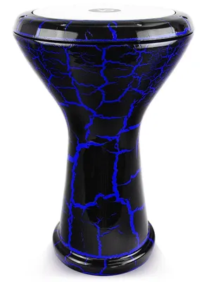 Image de Tambour oriental Darbuka professionnel en fonte d'aluminium avec peau de rechange et sac 3040-S-M