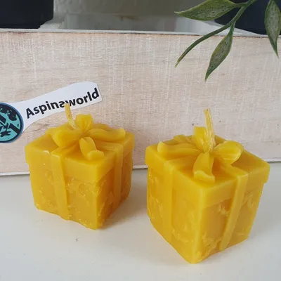 Obrázek produktu pro Včelí vosková svíčka Sada 2 svíček 3,5 cm