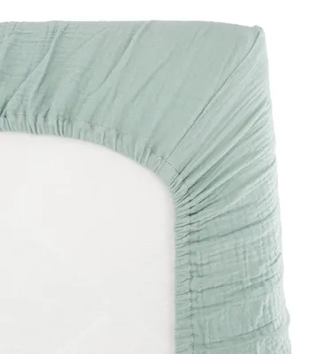 Image de Drap de lit Domiva bleu