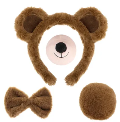 Imagen del producto de Conjunto de cosplay con orejas de oso para Halloween