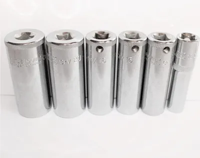 Immagine prodotto di Set di chiavi a bussola SALTUS 6 pezzi bussola 3/8" bussola 10-21 mm bussole lunghe