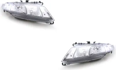 Produktbild von Scheinwerfer passend für Honda Civic LWR Set Links Rechts H7 H1 m. 2006- 33151SMGG01 33101SMGG01 Johns