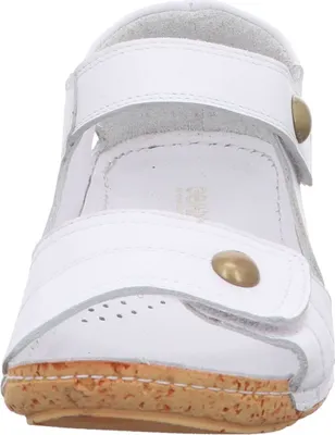 Produktbild von Gemini Damen Sandale Leder mit Klettverschluss und geschlossener Ferse 032093-02, Größe:40 EU, Farbe:Weiß