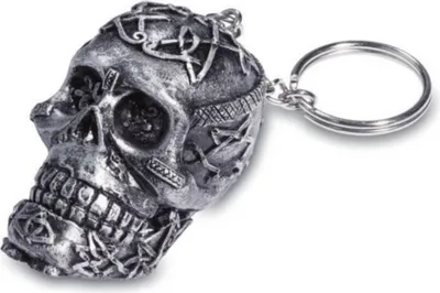 Produktbild von Schlüsselanhänger Totenkopf mit keltischen Verzierungen