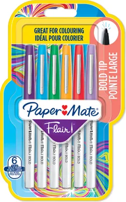 Image de PAPER MATE Feutre Flair 12 pièces BOLD B 1.2mm Blister
