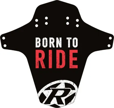 Produktbild von Reverse Schutzblech Born to Ride Vorder- u. Hinterradmontage schwarz rot