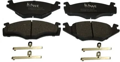 Produktbild von KAWE Bremsbeläge Satz Vorne Bremsklötze für VW Polo Schrägheck (6N1) 810004