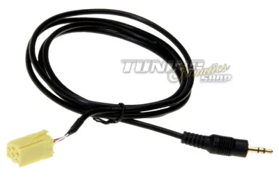 Zdjęcie produktu dla Wtyczka adaptera AUX do radia Fiat Alfa Lancia MP3 jack 3.5 #5650