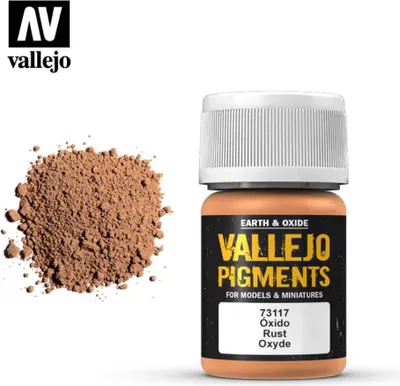Image de Vallejo 30ml Pigments Rouille 73117