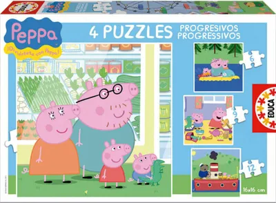Zdjęcie produktu dla Educa 15918, 6 szt., Kreskówki, 3 lat(a)