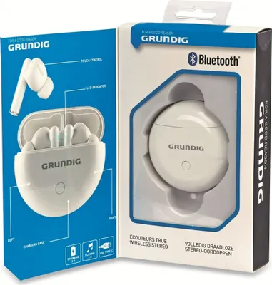Image de écouteurs Bluetooth Grundig Son Sans Fil, étui De Charge Compact - Grundig