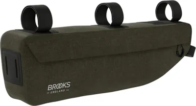 Image de Sacoches Vélo Brooks BFB01PLA00401 - Scape Frame Bag (3L) - Mud Green