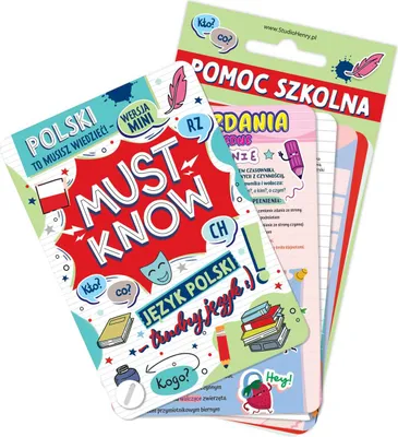 Produktbild von Książeczka Kieszonkowa Język Polski dla Dzieci