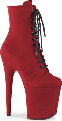 Obrázok produktu pre FLAMINGO-1020FS Dámske lodičky značky Pleaser, červené , EU 39, US 9