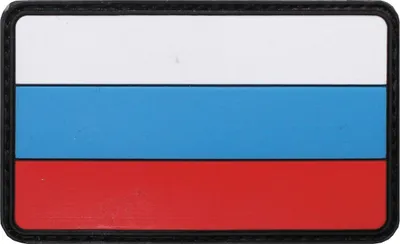 Immagine prodotto di Distintivo in velcro, Russia, 3D, dimensioni: 8 x 5 cm