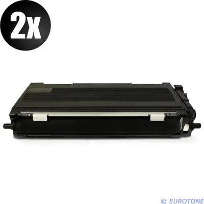 Produktbild von 2x XXL Eurotone Toner Alternative für Brother TN2120 Black Schwarz