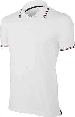 Produktbild von Kariban Herren Kurzarm Polo Shirt mit Kontrast RW4217 (2XL) (Weiß)