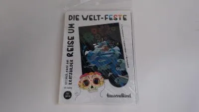 Produktbild von Tausendkind Learn & Play Kratzbilder REISE UM DIE WELT - FESTE 10-teiliges Set - Ideale Kinder Beschäftigung Party - Ab 5 Jahren