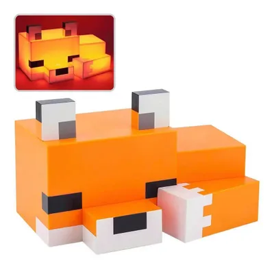 Productafbeelding van Minecraft speelmodel lamp, vos nachtlampje, decoratie, sfeerverlichting, cadeaus